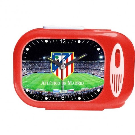 Despertador DESP.RECT.HIMNO AT. MADRID 707595 SEVA IMPORT
