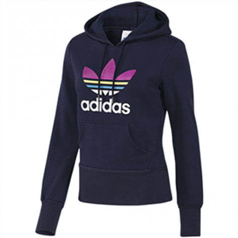 Sudadera TREFOIL HOOD ML ADIDAS