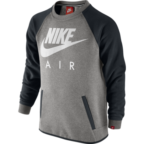 Camiseta YA FT HBR CREW AIR YTH NIKE