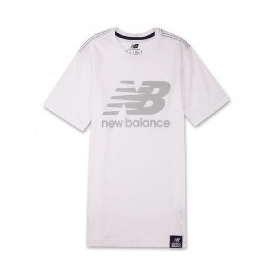 camiseta new balance blanca
