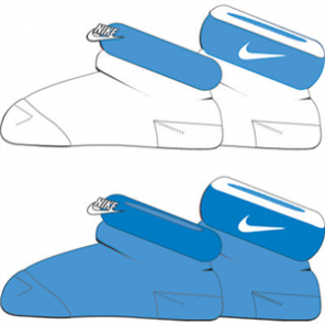 Calcetines NIKE 2PPK BABY BOOTIE (S M)