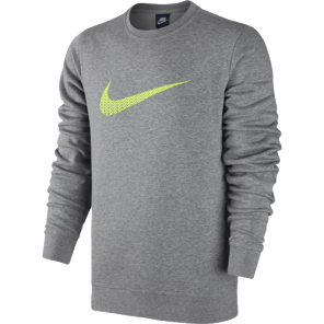 Camiseta NIKE CLUB FLC CREW SWOOSH+