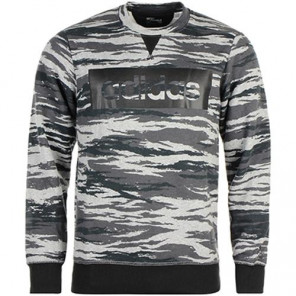 Sudadera LIN CAMO CREW B ADIDAS